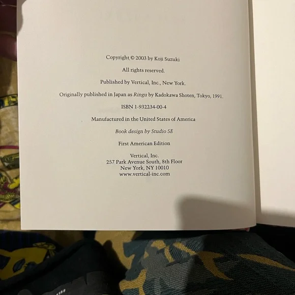 RING by KOJI SUZUKI HARDCOVER 1st US EDITION - Picture 4 of 5